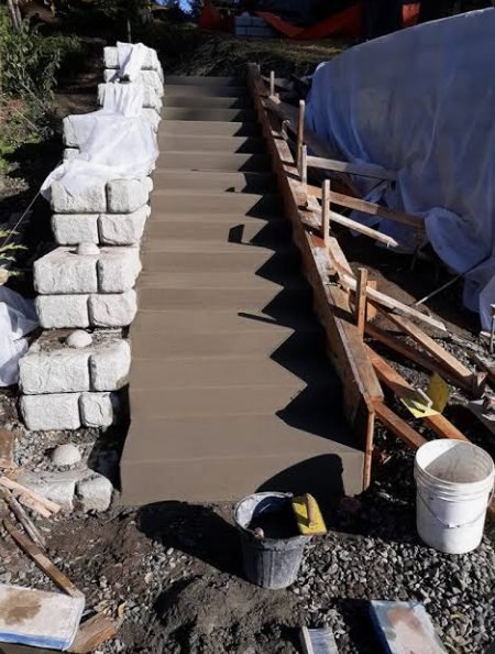 concrete contractor project in Roswell
