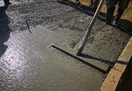 concrete contractor project in Roswell